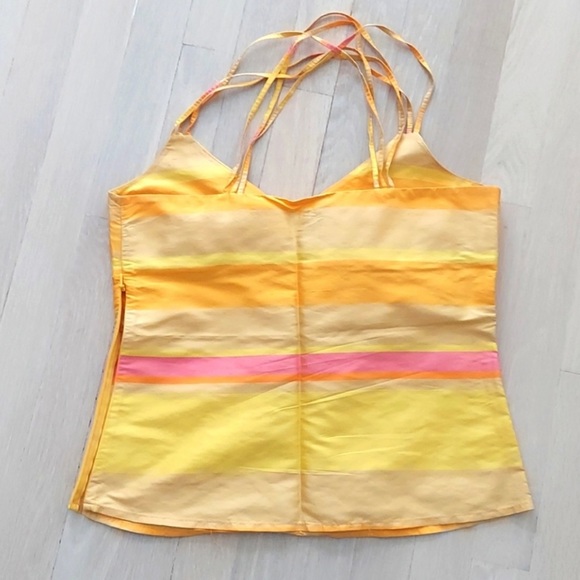 Candy stripe H&M Silk top - Picture 2 of 3